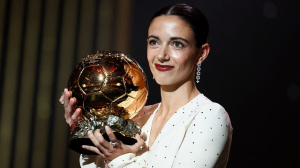 Aitana Bonmati wins second successive women’s Ballon d’Or